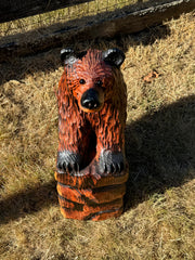 32” Bear on Rocks