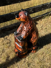 32” Bear on Rocks